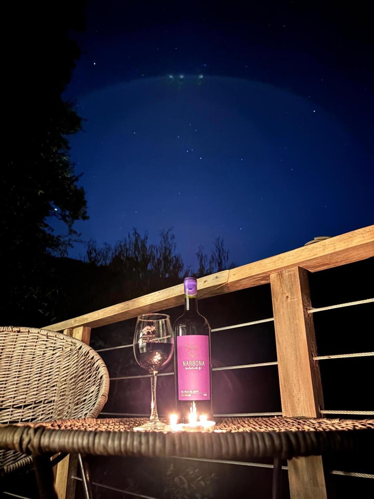 Cabana Con Tinaja En Vina Narbona Wines Quillota Bagian luar foto